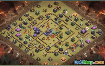 CoC Town Hall 15 Base Layouts & Maps | Home, War, Trophy Bases #27944