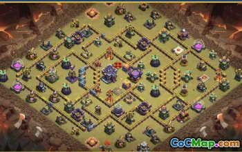 CoC Town Hall 15 Base Layouts & Maps | Home, War, Trophy Bases #28636