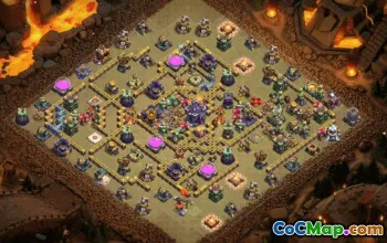 CoC Town Hall 15 Base Layouts & Maps | Home, War & Trophy Bases #30121