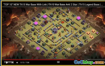 CoC Town Hall 15 Base Layouts & Maps | Home, War, Trophy Bases #30436