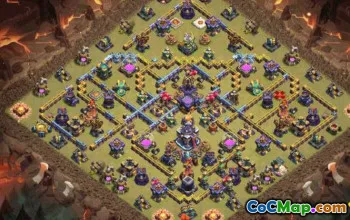 CoC Town Hall 15 Base Layouts & Maps | Home, War & Trophy Bases #30501