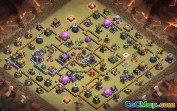 CoC Town Hall 15 Base Layouts & Maps | Home, War, Trophy Bases #30684