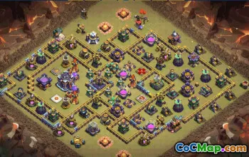 CoC Town Hall 15 Base Layouts & Maps | Home, War, Trophy Bases #30817