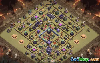 CoC Town Hall 15 Base Layouts & Maps | Home, War, Trophy Bases #31004