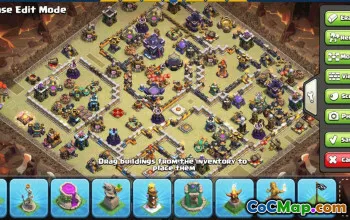 CoC Town Hall 15 Base Layouts & Maps | Home, War, Trophy Bases #31224