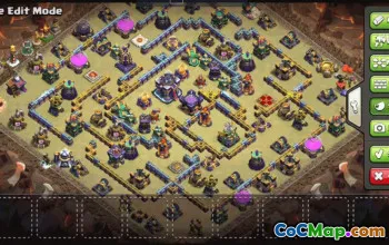 CoC Town Hall 15 Base Layouts & Maps | Home, War & Trophy Bases #31287