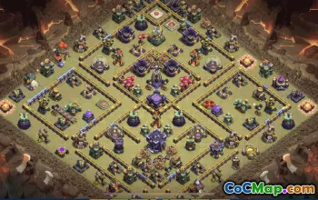 CoC Town Hall 15 Base Layouts & Maps | Home, War, Trophy Bases #31481
