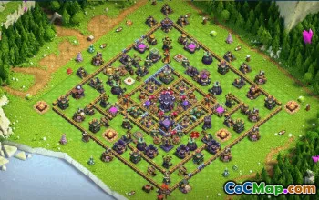 CoC Town Hall 15 Base Layouts & Maps | Home, War, Trophy Bases #31556