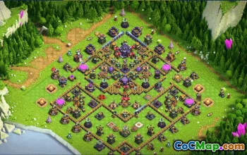 CoC Town Hall 15 Base Layouts & Maps | Home, War, Trophy Bases #31634
