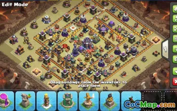 CoC Town Hall 15 Base Layouts & Maps | Home, War & Trophy Bases #31767
