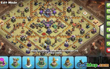 CoC Town Hall 15 Base Layouts & Maps | Home, War, Trophy Bases #31776