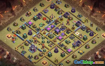 CoC Town Hall 15 Base Layouts & Maps | Home, War & Trophy Bases #31870