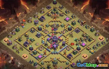 CoC Town Hall 15 Base Layouts & Maps | Home, War & Trophy Bases #31871