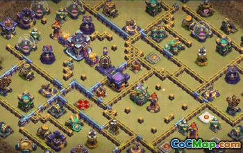 CoC Town Hall 15 Base Layouts & Maps | Home, War & Trophy Bases #32296