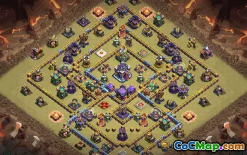CoC Town Hall 15 Base Layouts & Maps | Home, War, Trophy Bases #32304