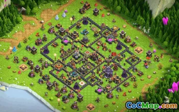 CoC Town Hall 15 Base Layouts & Maps | Home, War & Trophy Bases #32737