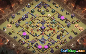 CoC Town Hall 15 Base Layouts & Maps | Home, War & Trophy Bases #32827