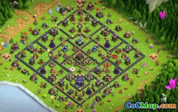 CoC Town Hall 15 Base Layouts & Maps | Home, War, Trophy Bases #33078