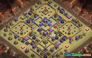 CoC Town Hall 15 Base Layouts & Maps | Home, War, Trophy Bases #33497