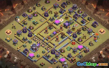 CoC Town Hall 15 Base Layouts & Maps | Home, War, Trophy Bases #33531