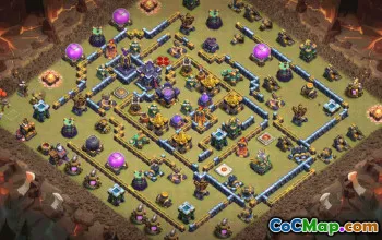 CoC Town Hall 15 Base Layouts & Maps | Home, War, Trophy Bases #33797