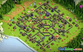 CoC Town Hall 15 Base Layouts & Maps | Home, War & Trophy Bases #33856