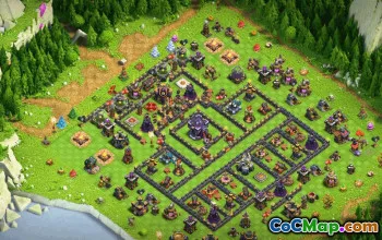 CoC Town Hall 15 Base Layouts & Maps | Home, War, Trophy, Link #33279