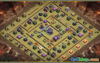 CoC Town Hall 15 Base Layouts & Maps | Perfect Farming & Defense #28609