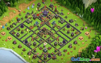 CoC Town Hall 15 Base Layouts & Maps | Troops & War Bases #32896