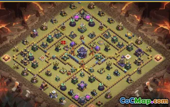 CoC Town Hall 15 Base Layouts & Maps | Trophy & Farming Bases #27964