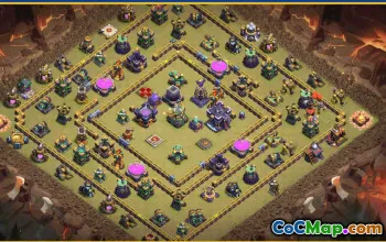 CoC Town Hall 15 Base Layouts & Maps | Trophy & Farming Bases #28245