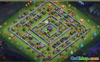 CoC Town Hall 15 Base Layouts & Maps | Trophy & Farming Bases #28654