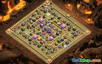 CoC Town Hall 15 Base Layouts & Maps | Trophy & Farming Designs #27979