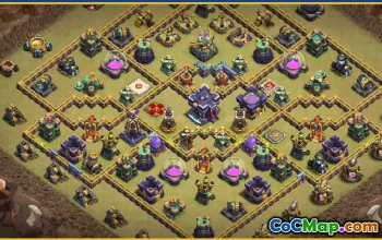 CoC Town Hall 15 Base Layouts & Maps | Trophy, Farming, Home Village #28763