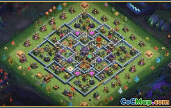 CoC Town Hall 15 Base Layouts & Maps | Trophy, Farming & More #28861
