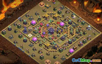 CoC Town Hall 15 Base Layouts & Maps | Trophy & Home Village #27391