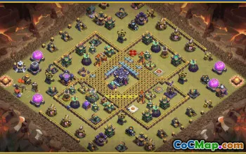 CoC Town Hall 15 Base Layouts & Maps | Trophy & Home Village #28424