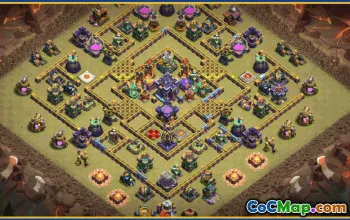 CoC Town Hall 15 Base Layouts & Maps | Trophy & Home Village #29003