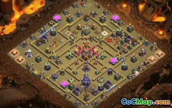 CoC Town Hall 15 Base Layouts & Maps | Trophy & War Bases #30119
