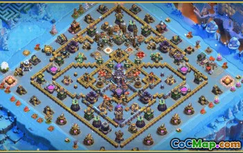 CoC Town Hall 15 Base Layouts & Maps | Trophy & War Bases #30515