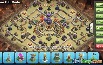 CoC Town Hall 15 Base Layouts & Maps | Trophy & War Bases #31223