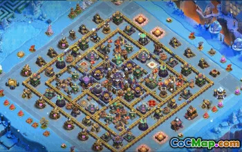 CoC Town Hall 15 Base Layouts & Maps | Trophy & War Bases #31335