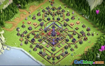 CoC Town Hall 15 Base Layouts & Maps | Trophy & War Bases #31357