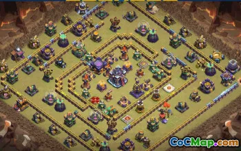 CoC Town Hall 15 Base Layouts & Maps | Trophy & War Bases #31382