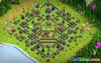 CoC Town Hall 15 Base Layouts & Maps | Trophy & War Bases #31874