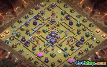 CoC Town Hall 15 Base Layouts & Maps | Trophy & War Bases #31981