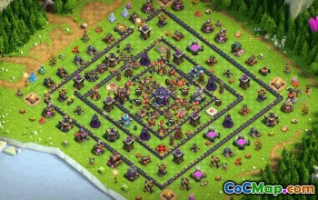 CoC Town Hall 15 Base Layouts & Maps | Trophy & War Bases #32467