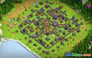 CoC Town Hall 15 Base Layouts & Maps | Trophy & War Bases #33100