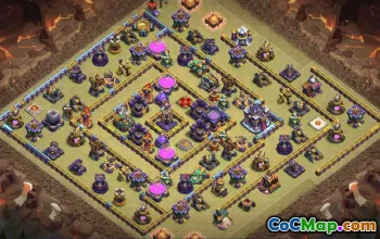 CoC Town Hall 15 Base Layouts & Maps | Trophy & War Bases #33534