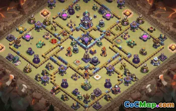 CoC Town Hall 15 Base Layouts & Maps | Trophy & War Bases #33681